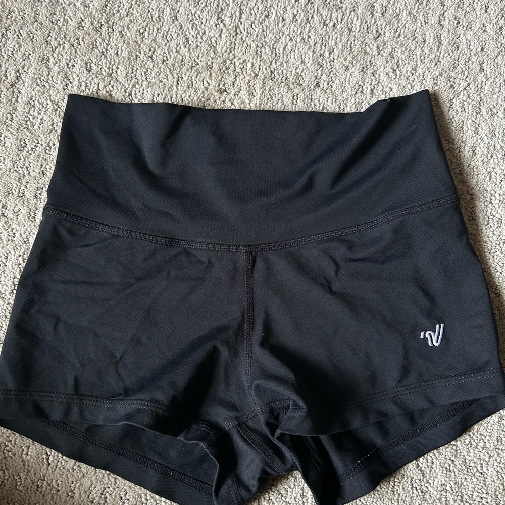 Women's Black Shorts varsity
